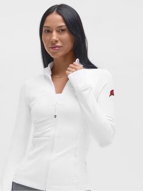 Lululemon Define Jacket Luon White Full-Zip Tampa Bay Buccaneers